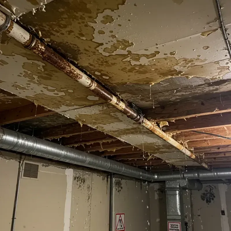 Ceiling Water Damage Repair in Reform, AL