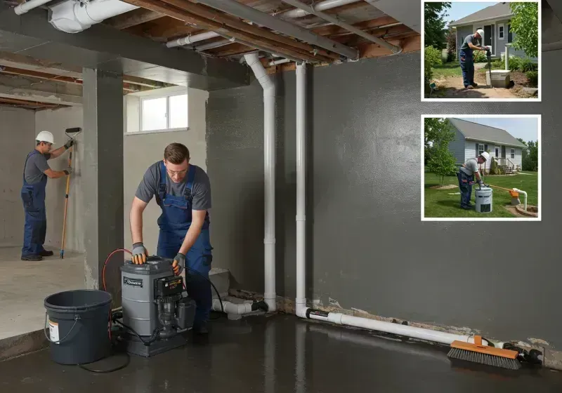 Basement Waterproofing and Flood Prevention process in Reform, AL